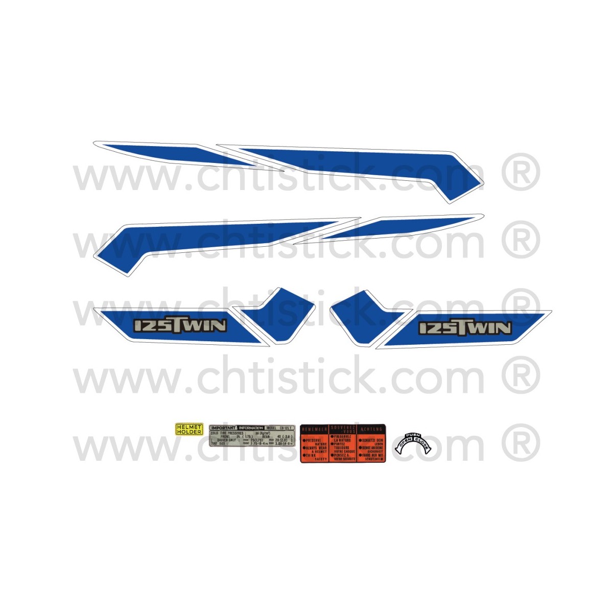 KIT HONDA 125 TWIN T1 BB