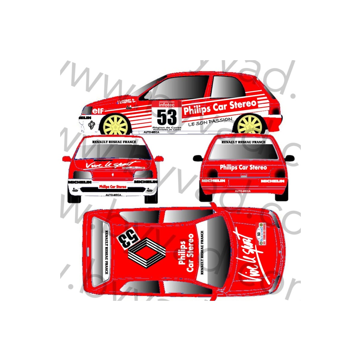 DECO CLIO PHILIPS BYVAD