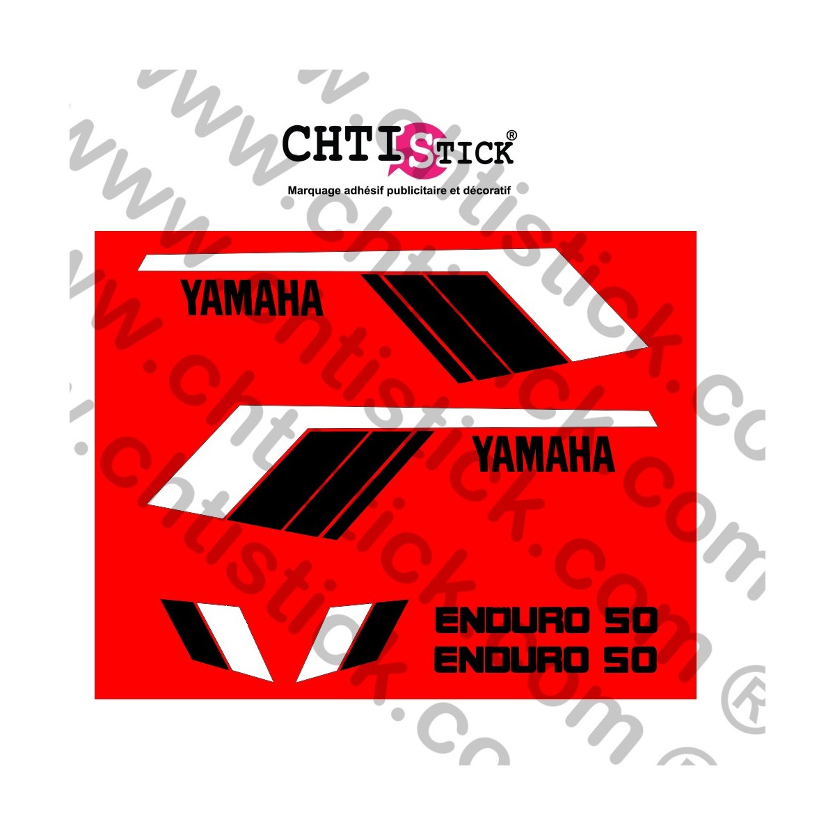 STICKERS YAMAHA 50 DTMX 79 BN