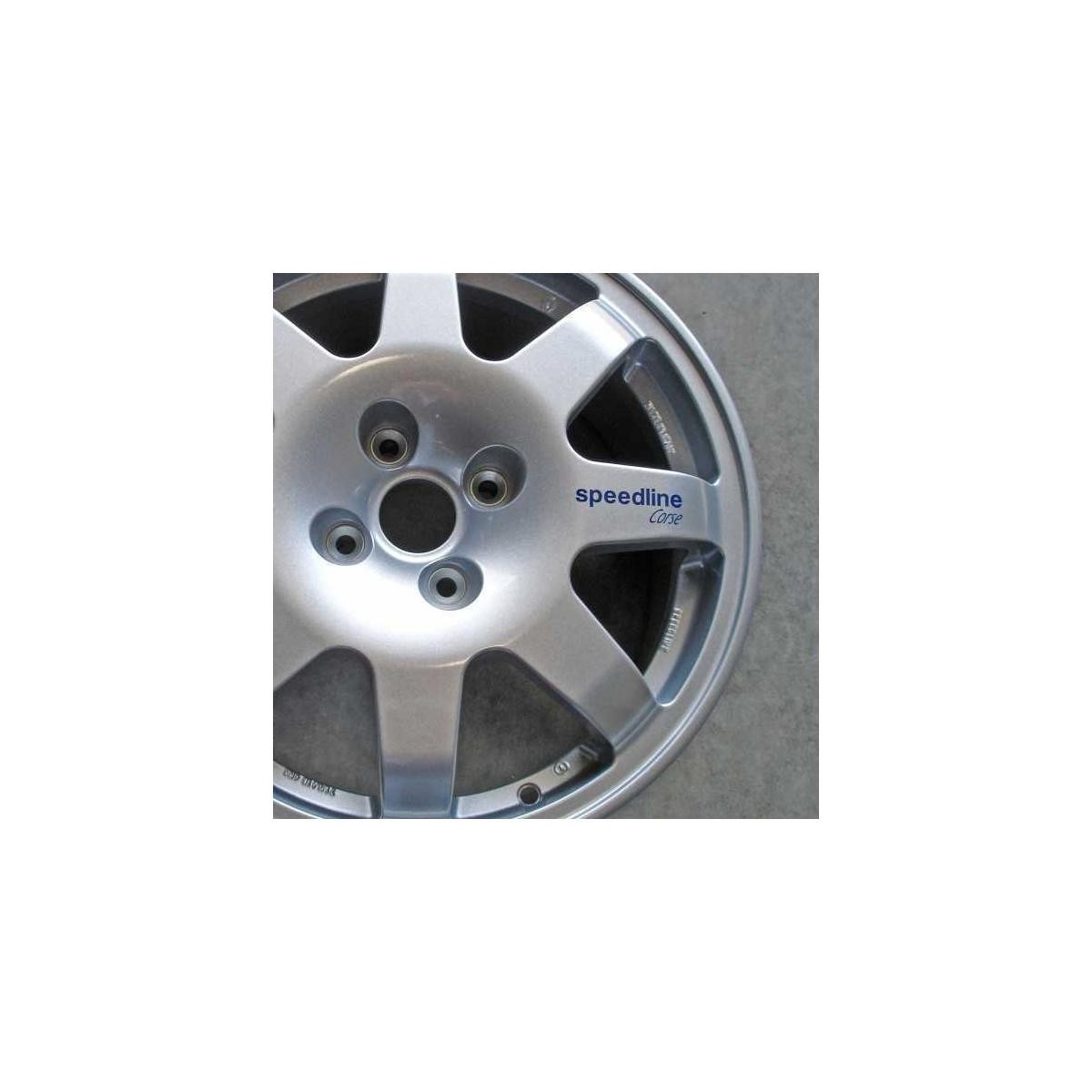 5 stickers de jante Speedline Corse 