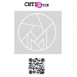 AUTOCOLLANTS M. MARTINES LOGO QR CODE