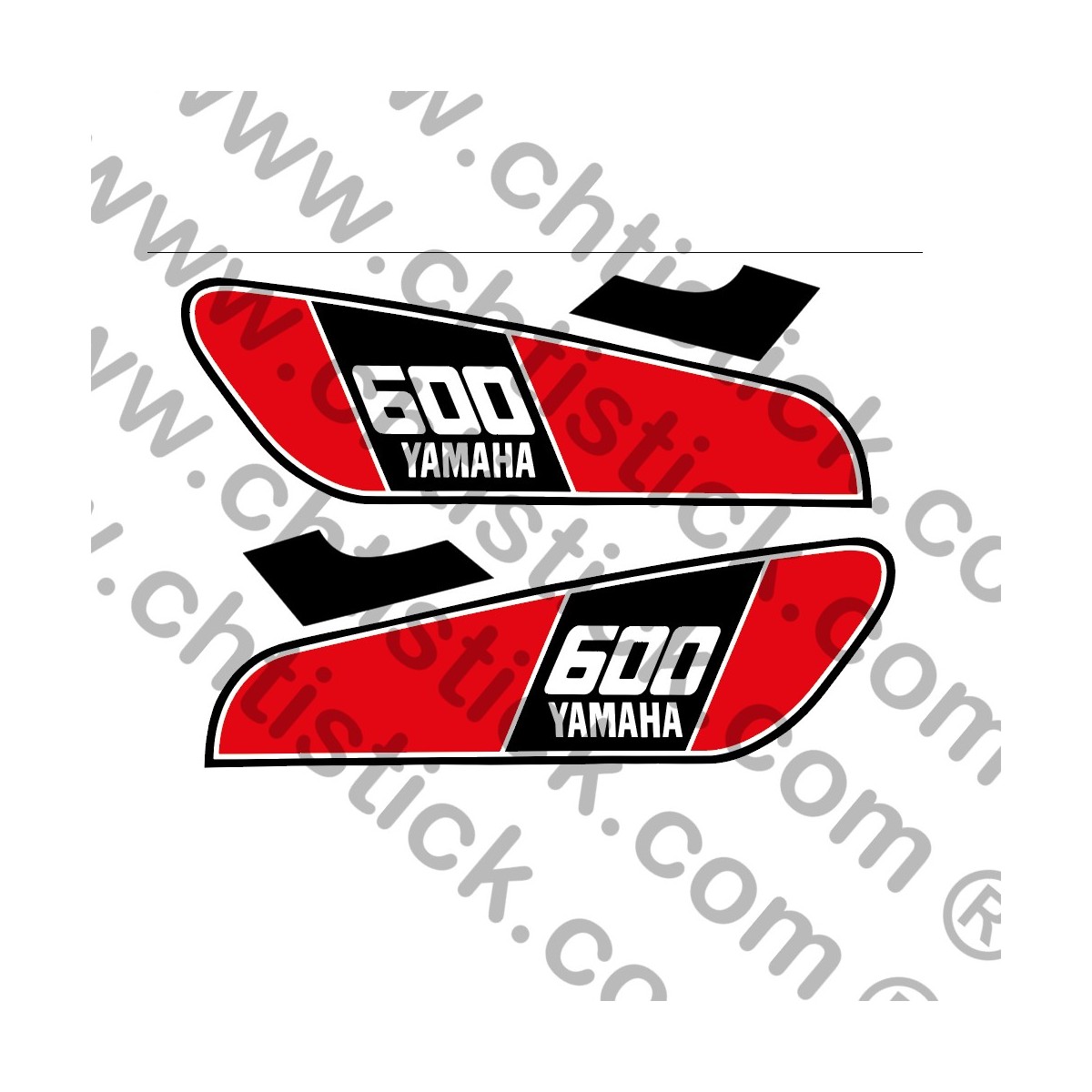 Stickers YAMAHA 600 XT 