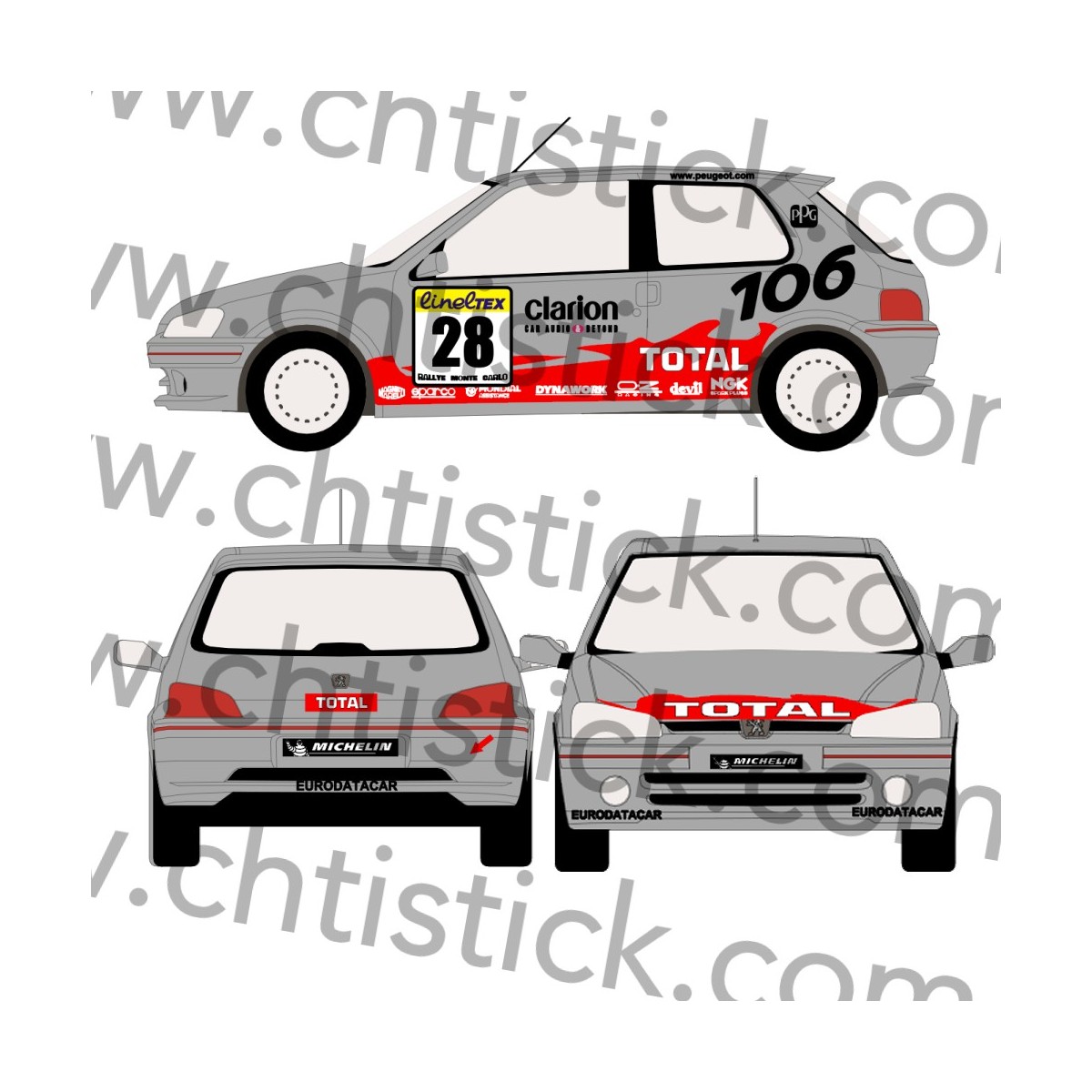 chtistick Kit déco 106 TOTAL