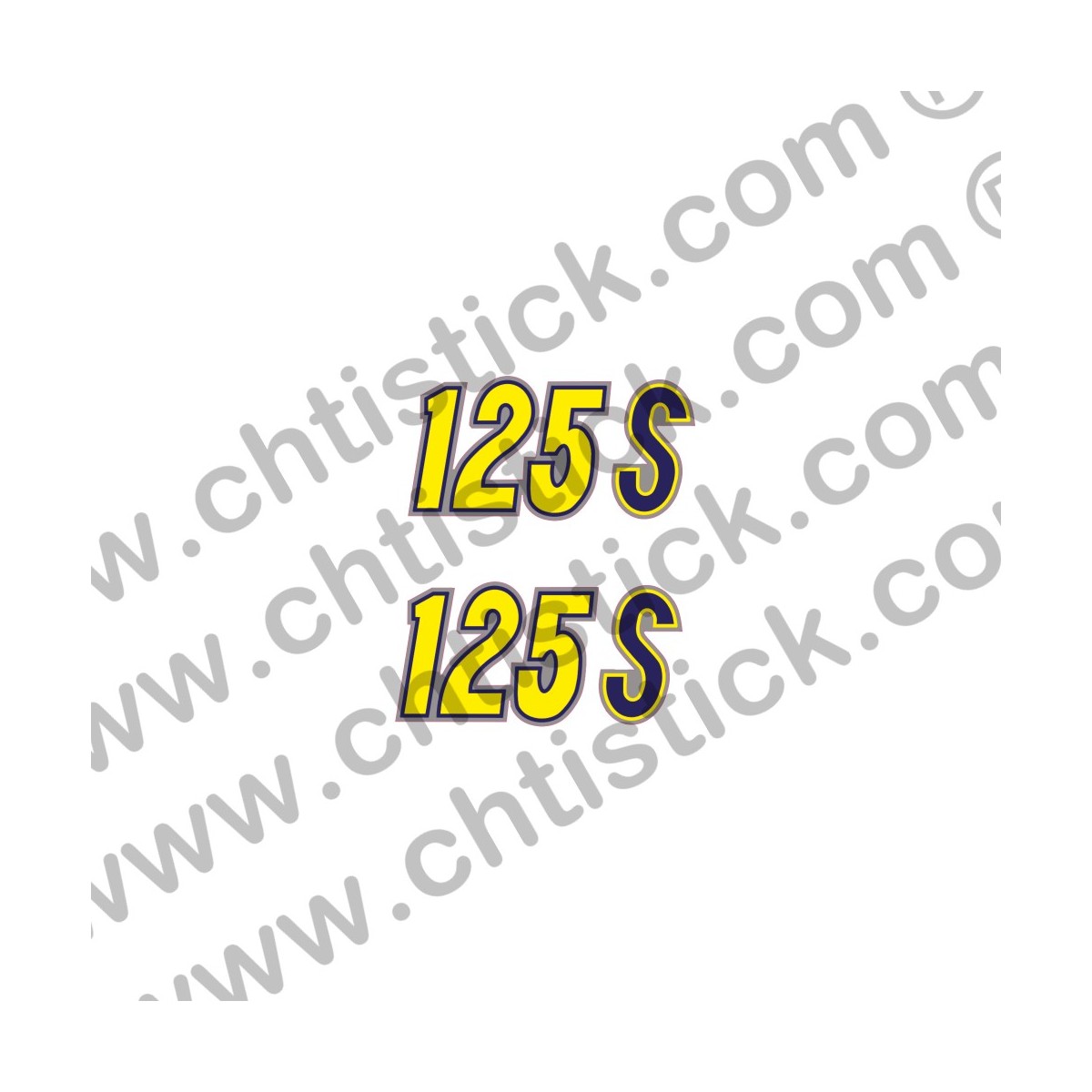 Stickers Moto 125S pour Honda CB 125 S3 