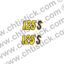 Stickers Moto 125S pour Honda CB 125 S3 