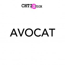 chtistick LETTRAGE AVOCAT 1.50 M XL