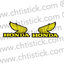 Autocollants Honda Ailes 10 cm