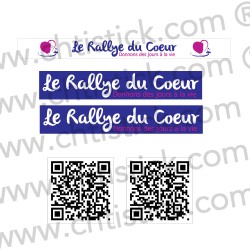Stickers Rallye du Coeur