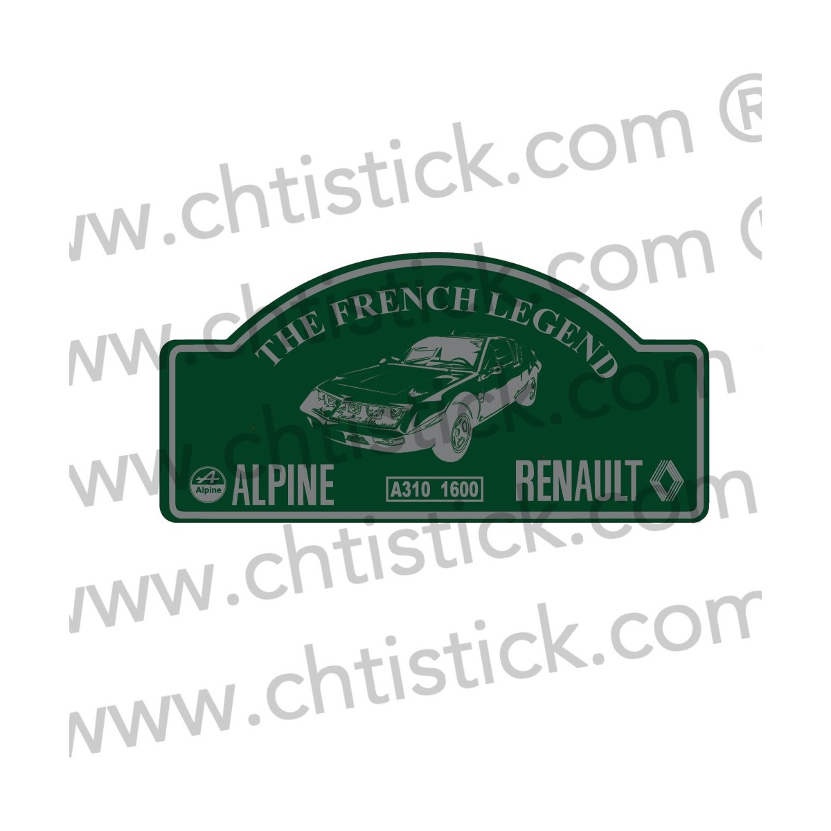 Sticker plaque Roger