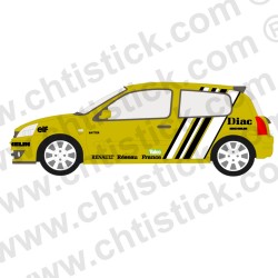 Kit déco Clio RS Mr Rock
