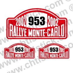 Plaques Monte Carlo 2002
