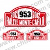 Plaques Monte Carlo 2002