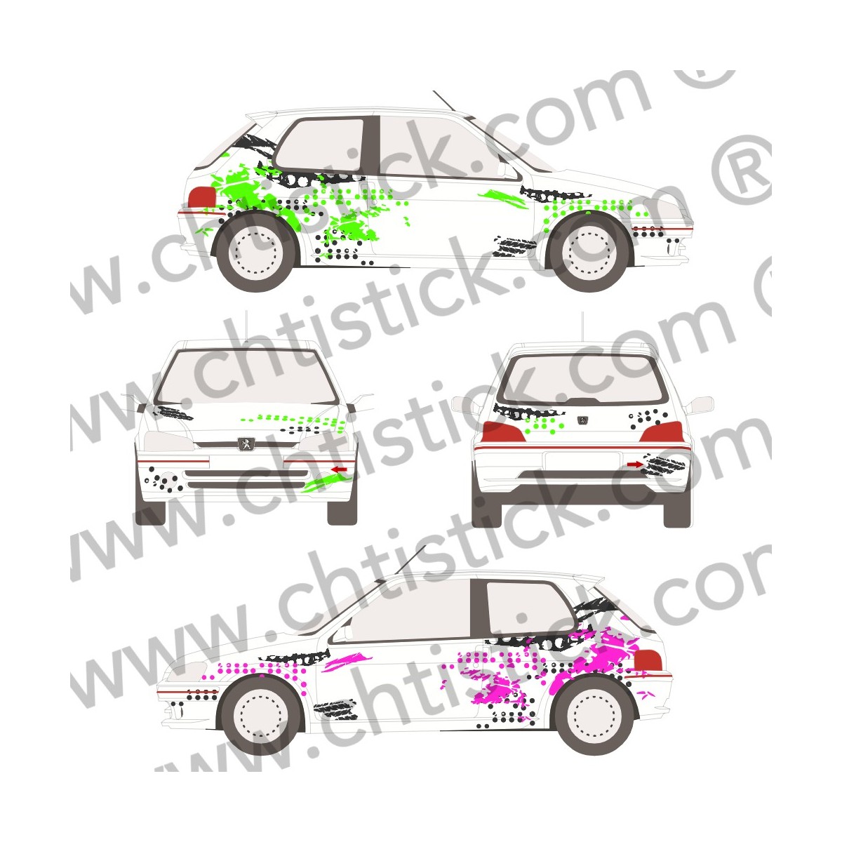 Kit déco Rallye Jimmy