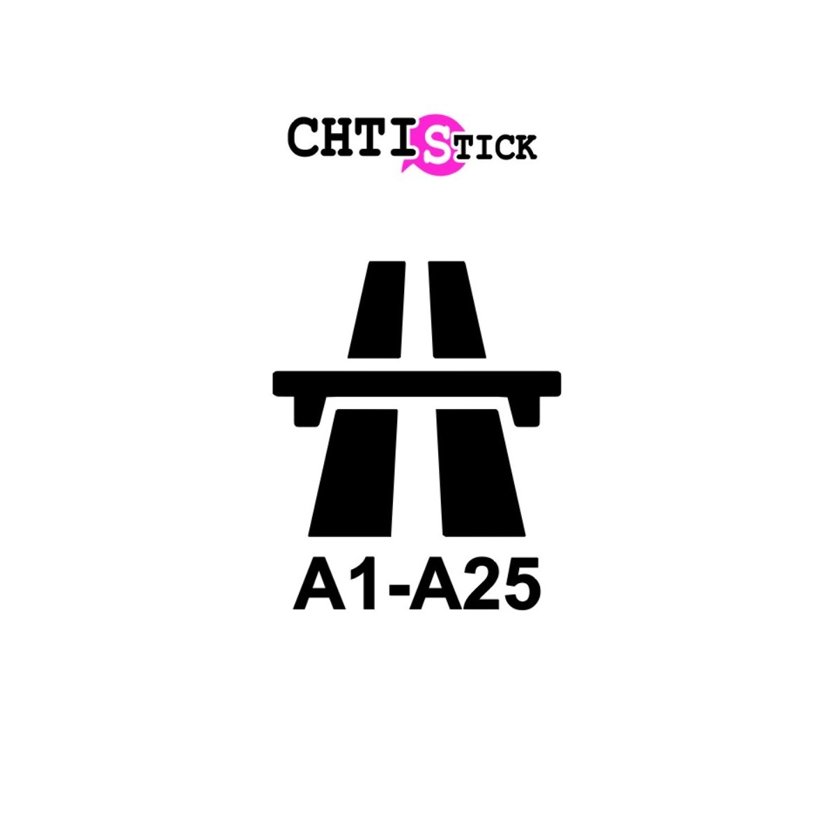 AUTOCOLLANT AUTOROUTE PERSO