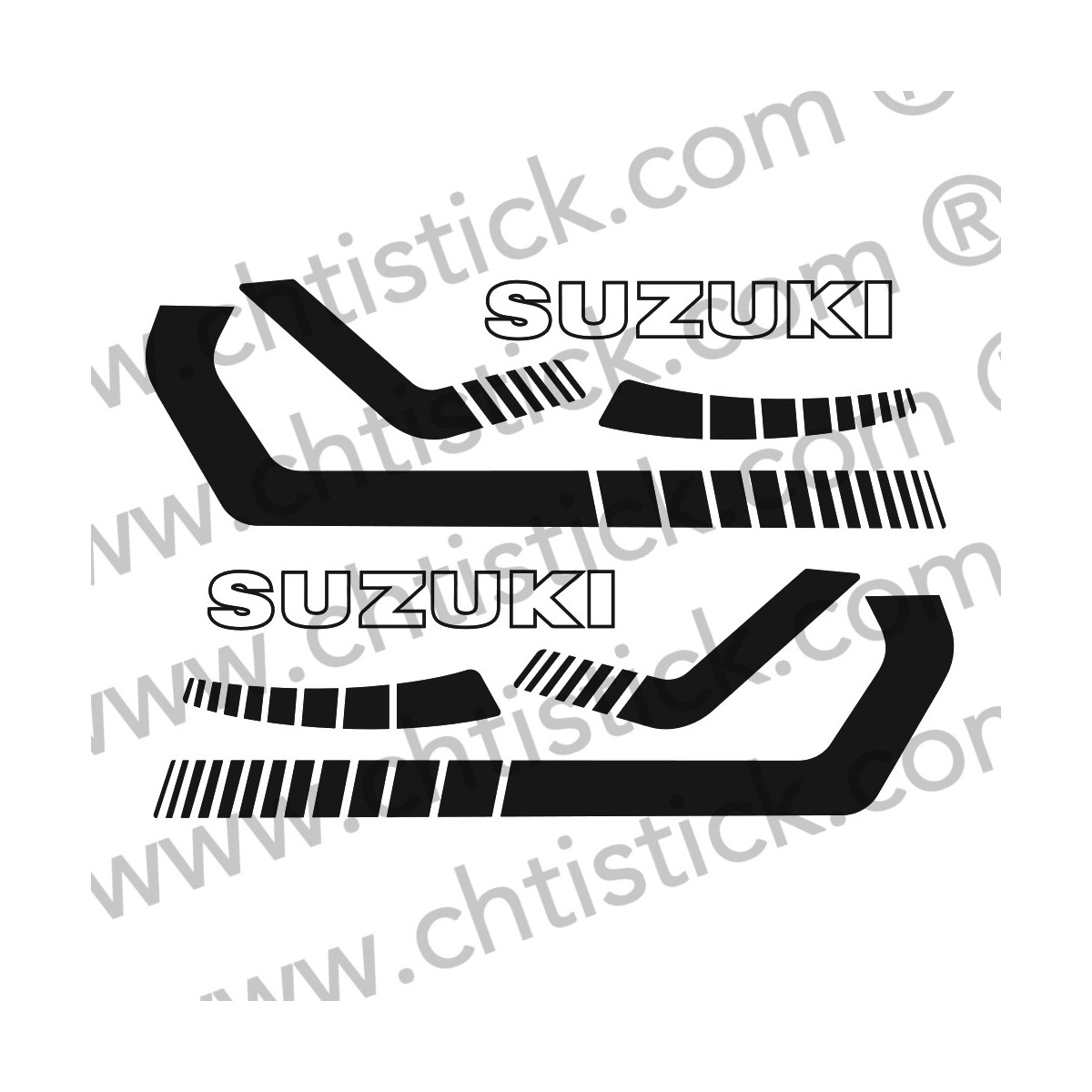 Kit déco Moto Suzuki GT 125 C 1978