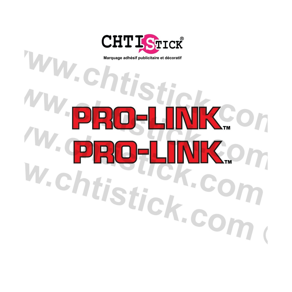 KIT STICKERS HONDA PROLINK 1981 1982