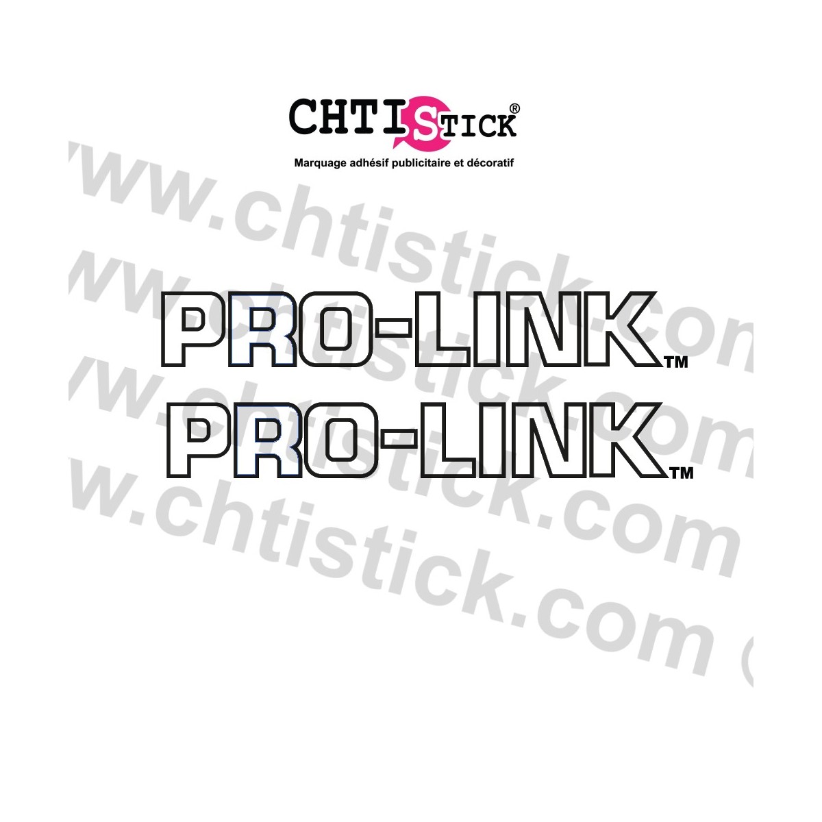 KIT STICKERS HONDA PROLINK 1986