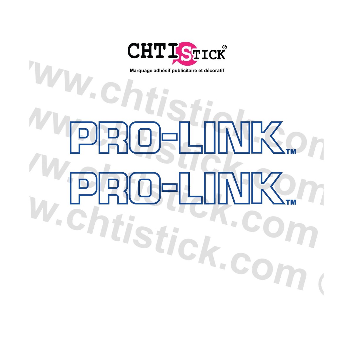 KIT STICKERS HONDA PROLINK 1987