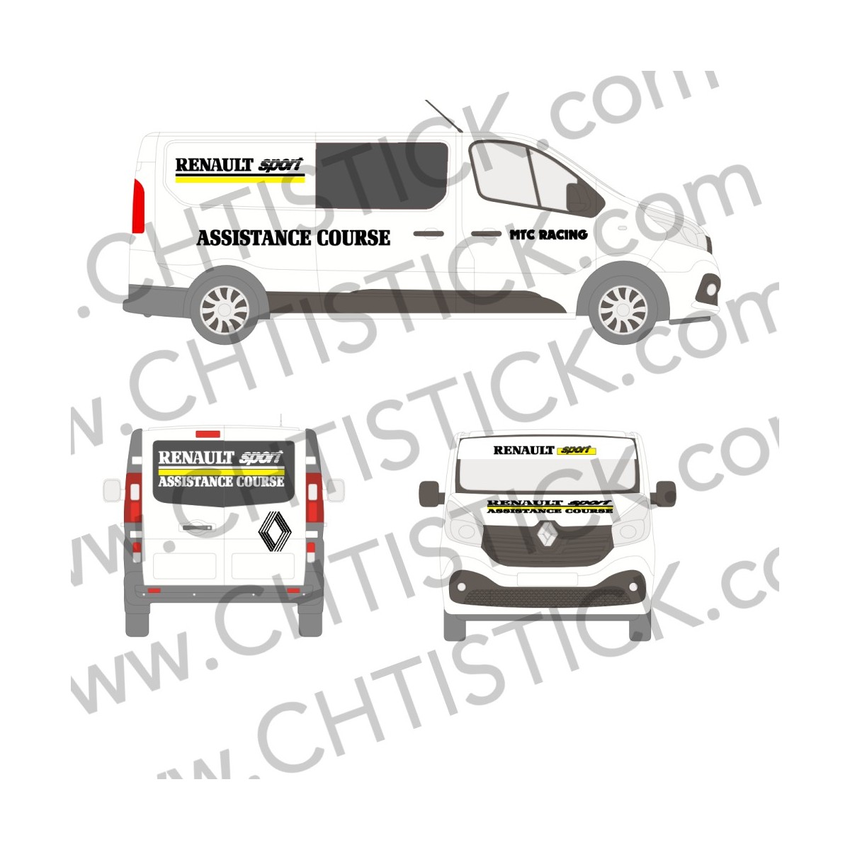 MARQUAGE VEHICULE ASSISTANCE PERSONNALISE