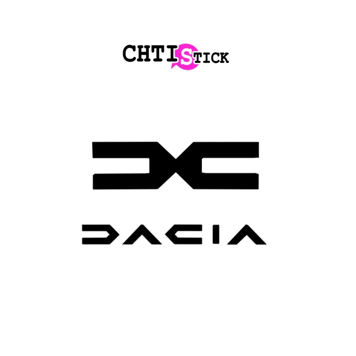AUTOCOLLANT DACIA