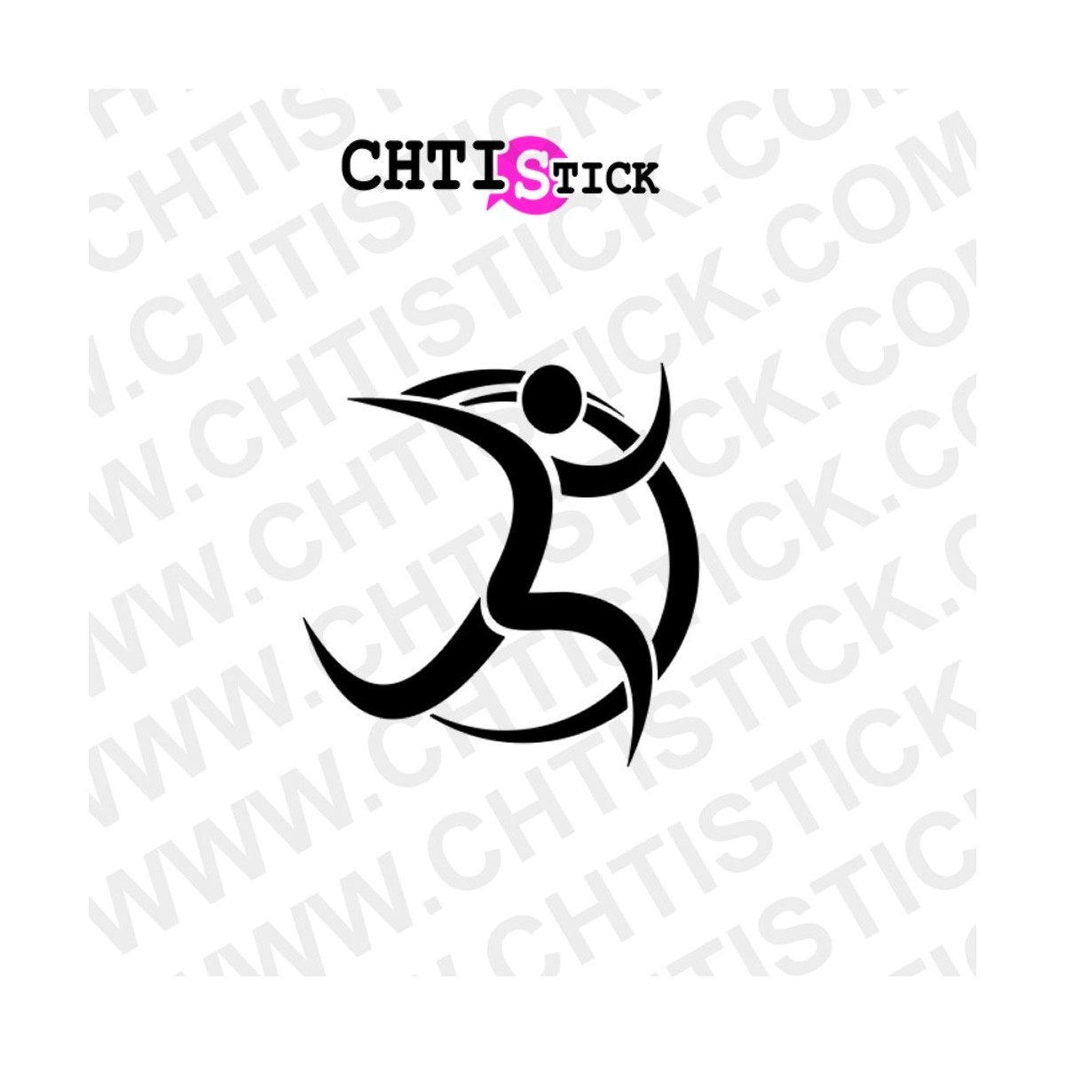 AUTOCOLLANT MASSEUR KINESITHERAPEUTE DU SPORT