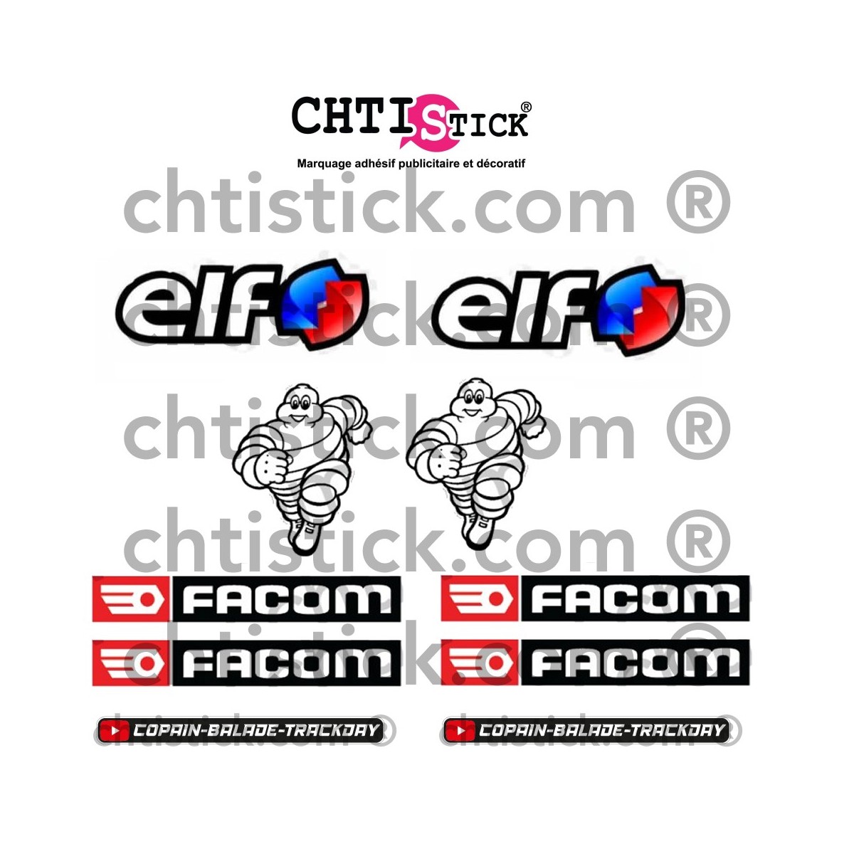 Autocollants Clio Personnalisés