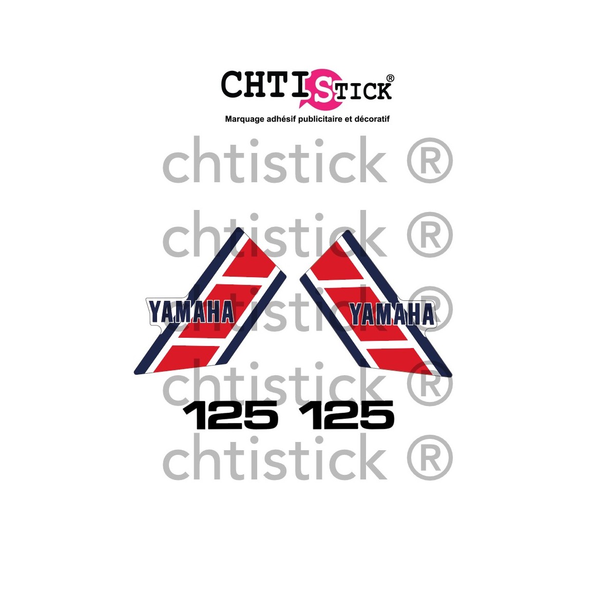 Stickers YAMAHA 125 YZ 81