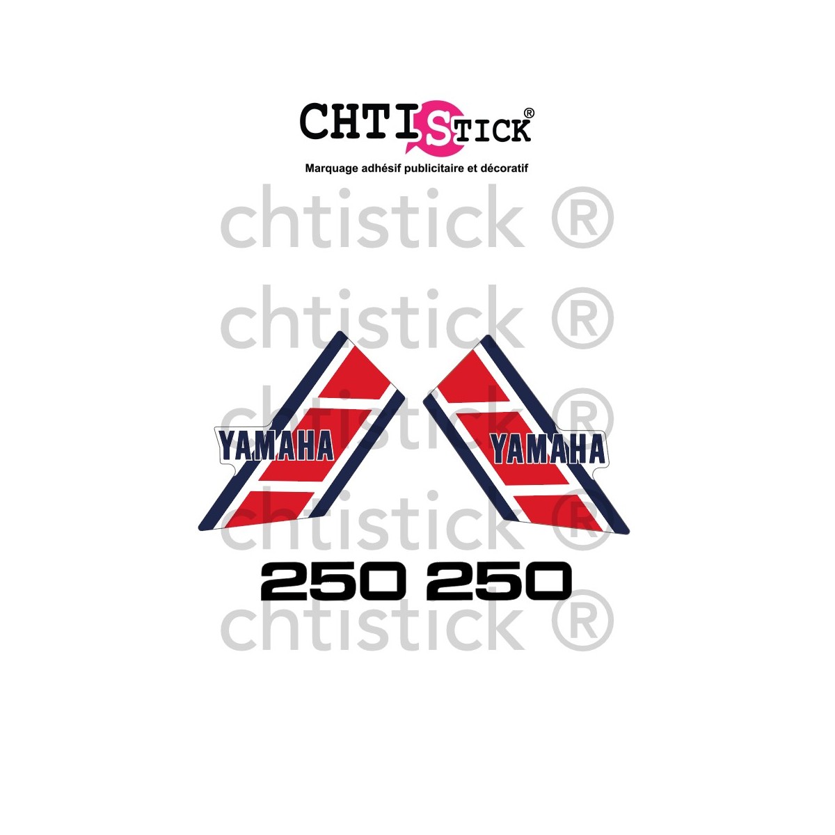 Stickers YAMAHA 250 YZ 81