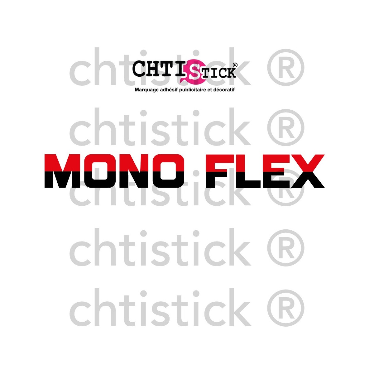 chtistick Sticker MONOFLEX Peugeot