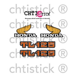 AUTOCOLLANT HONDA TL 125