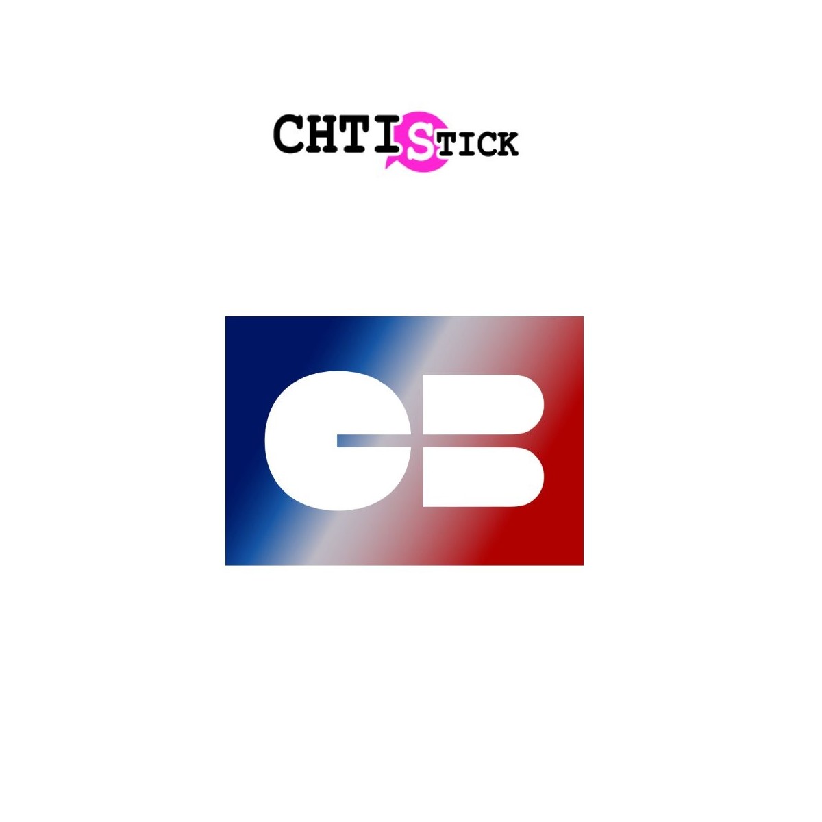 Autocollant nouveau logo CB