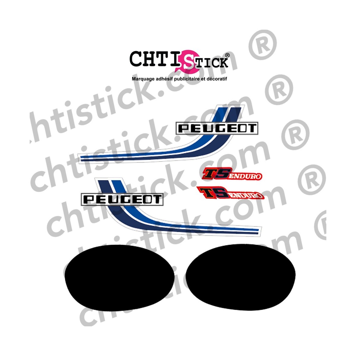 Stickers Moto Peugeot TSE TSR