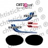 Stickers Moto Peugeot TSE TSR
