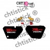 Kit complet autocollant HONDA XR 125