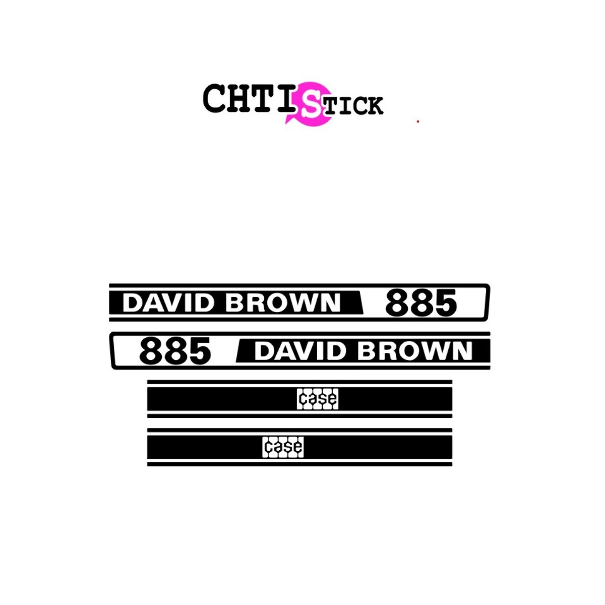AUTOCOLLANT DAVID BROWN 885