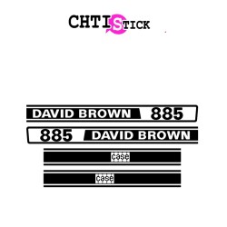 AUTOCOLLANT DAVID BROWN 885