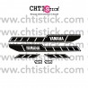 KIT AUTOCOLLANTS MOTO YAMAHA 125 RDX 78 NOIR