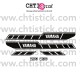 KIT AUTOCOLLANTS MOTO YAMAHA 200 RDX 78 NOIR