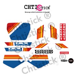 Kit autocollants Peugeot 103 RACING PHASE 2