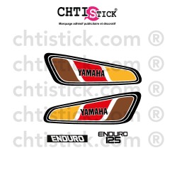 Kit Stickers Yamaha 125 DTF 1976 