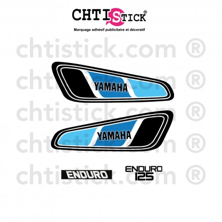 Autocollants Yamaha DTF 125