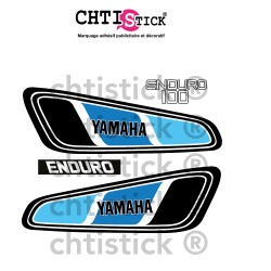 autocollant Yamaha dt 100 1977
