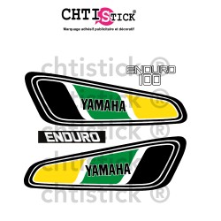 autocollant Yamaha dt 100 1977