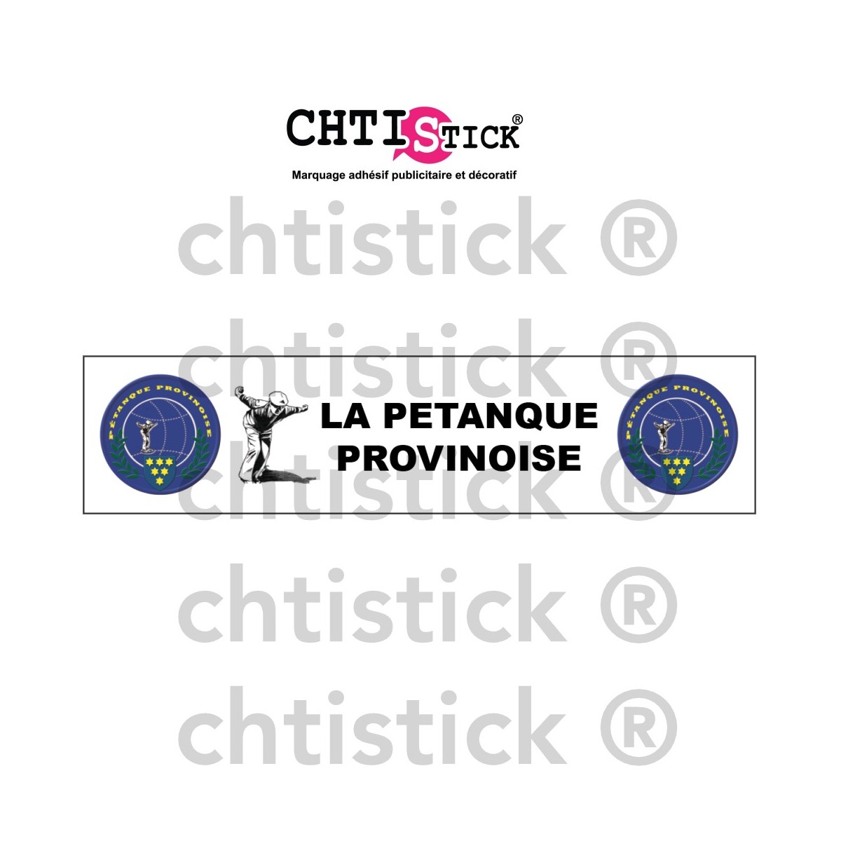 Banderole personnalisée