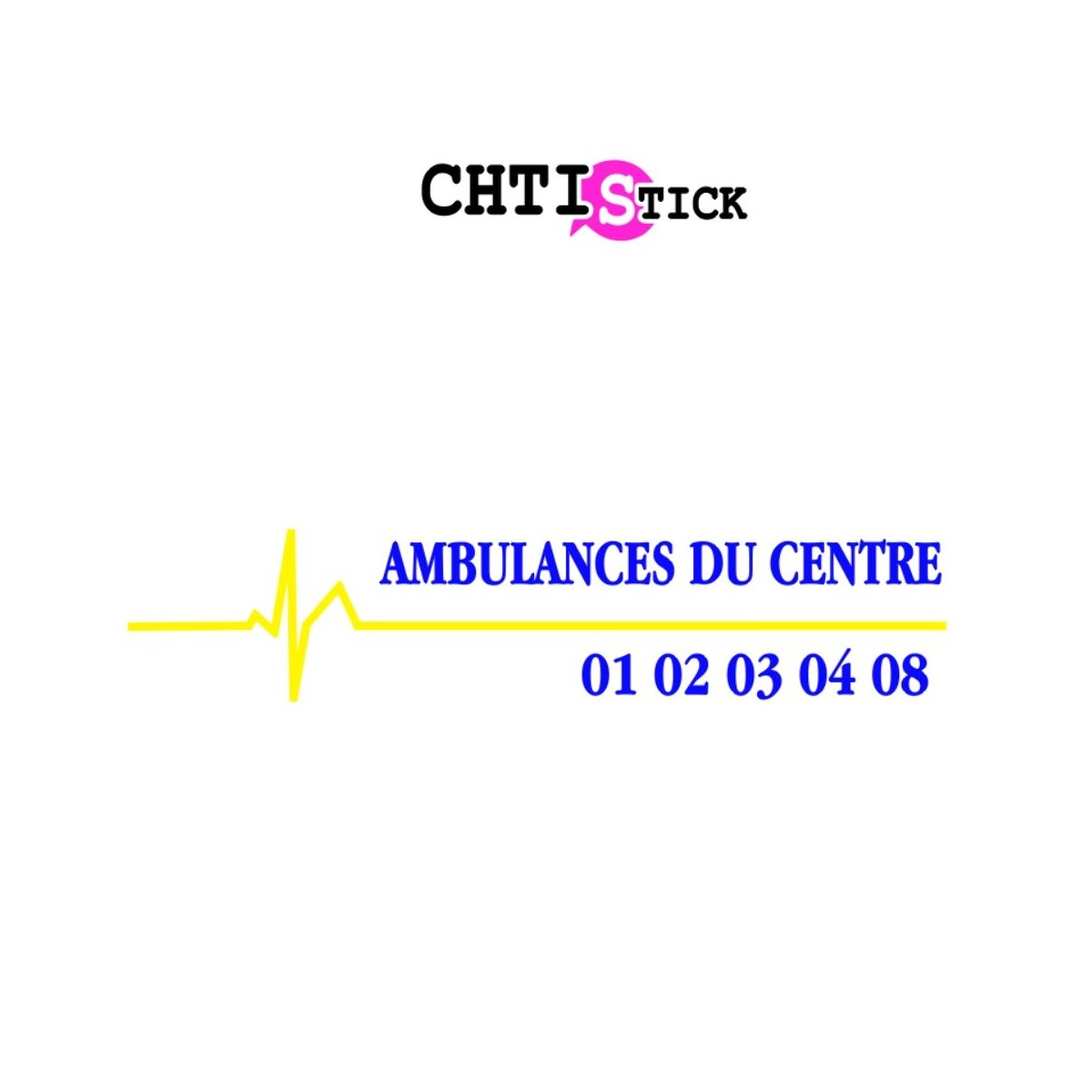 FLOCAGE AMBULANCE LIGNE