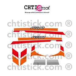 Déco Peugeot Scoper