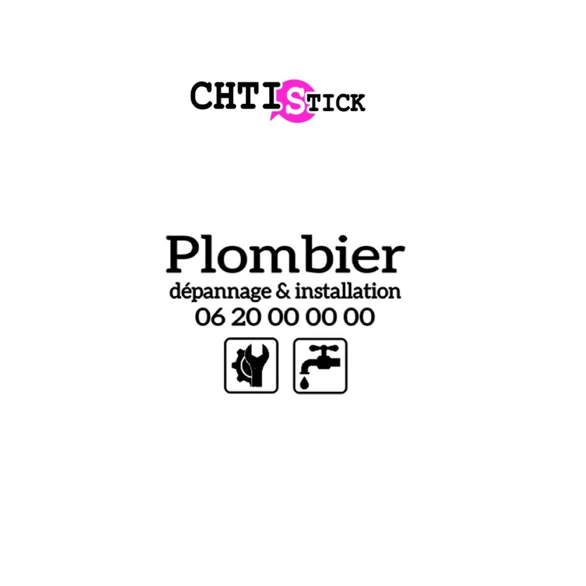 MARQUAGE VÉHICULE PLOMBIER M