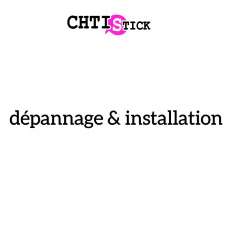 STICKER DEPANNAGE ET INSTALLATION