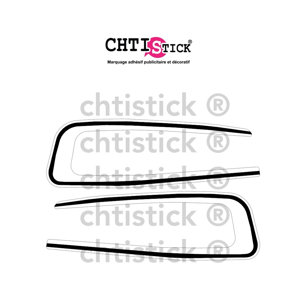 Stickers moto Suzuki GT 250 1974