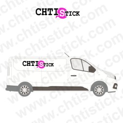 Publicité sur véhicule professionnel